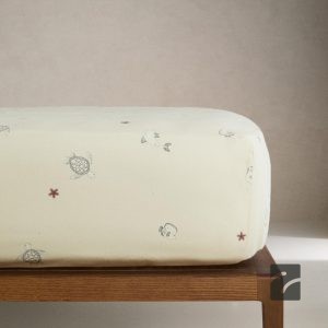 روکش زیر تشک کودک با طرح دریایی از برند زارا