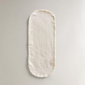 حوله مینی پنبه‌ای طرح آبی نوزاد از برند زارا