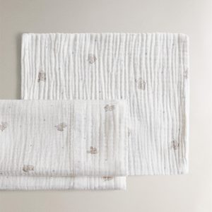 ست مینی تخت خواب نوزاد با روبالشی فیل از برند زارا