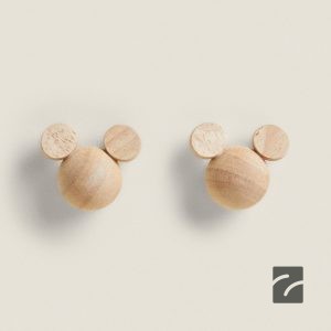 دستگیره چوبی میکی ماوس دو عددی از برند زارا