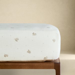 چادر زیر تشکی کودک پنبه‌ای فیل از برند زارا