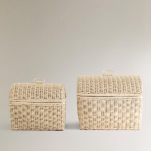 سبد کودک با درب برای اسباب‌بازی‌ها از برند زارا