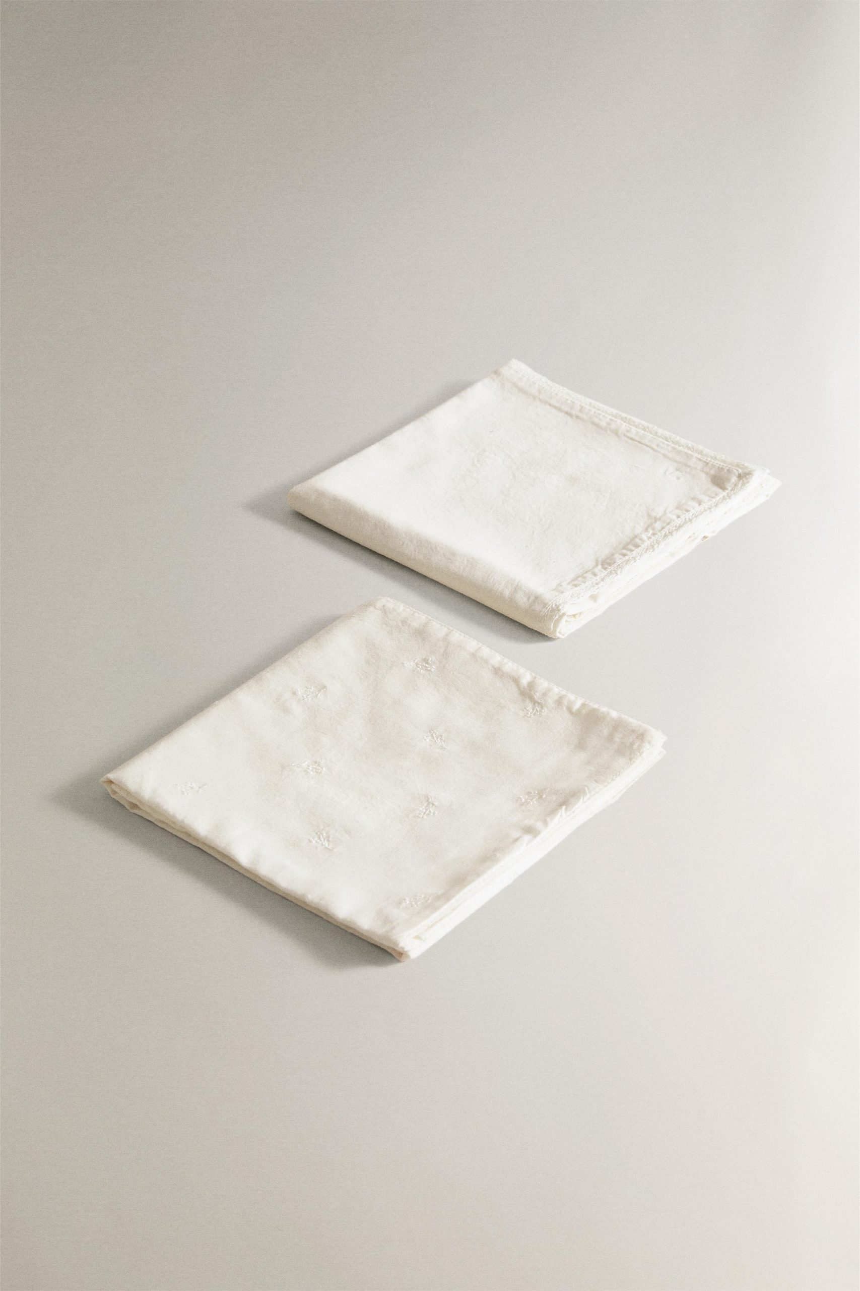 بسته دو عددی پارچه توری نوزاد از برند زارا