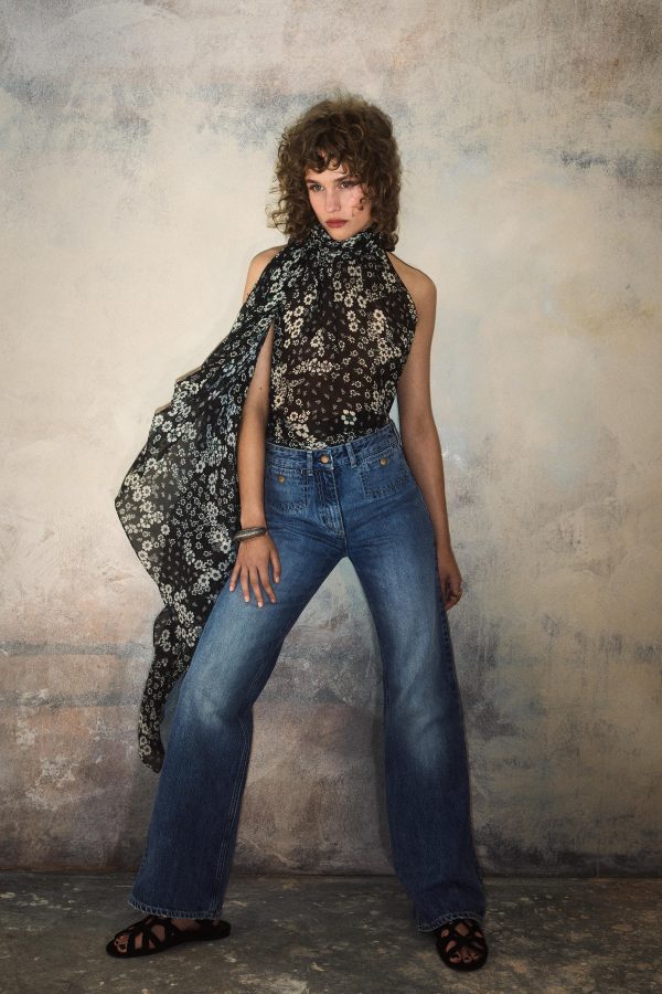WIDE LEG ORTA BEL JEAN KATE MOSS X ZARA - از برند زارا