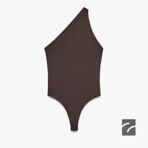 بادی یقه نامتقارن با بند عریض از برند زارا (زنانه)