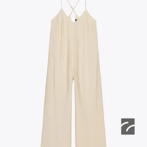 بلند تِولُم یقه V با بندهای نازک از برند زارا (زنانه)