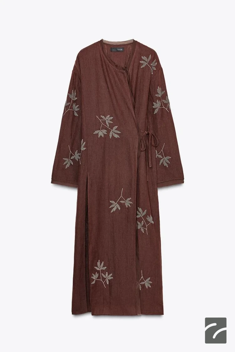 کیمونو زنانه با گلدوزی و مروارید از برند زارا (زنانه)