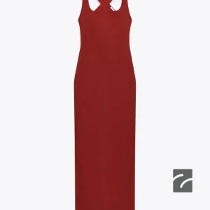 لباس بلند یقه مربعی با بند عریض از برند زارا (زنانه)