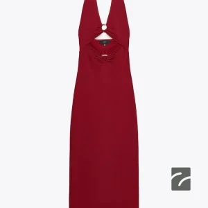 لباس یقه هالتر با طراحی متناسب از برند زارا (زنانه)