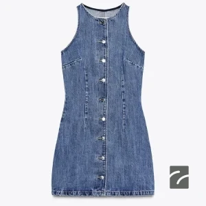 پیراهن بدون آستین یقه بیسیکلت از برند زارا (زنانه)