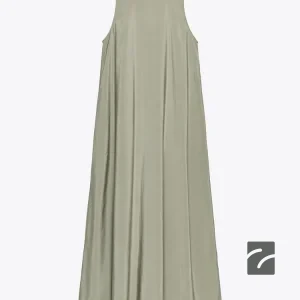 پیراهن میدی دکمه‌دار یقه گرد از برند زارا (زنانه)