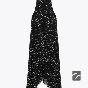 پیراهن میدی زنانه یقه هالتر از برند زارا (زنانه)