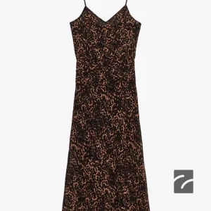 پیراهن نازک یقه V با بند قابل تنظیم از برند زارا (زنانه)