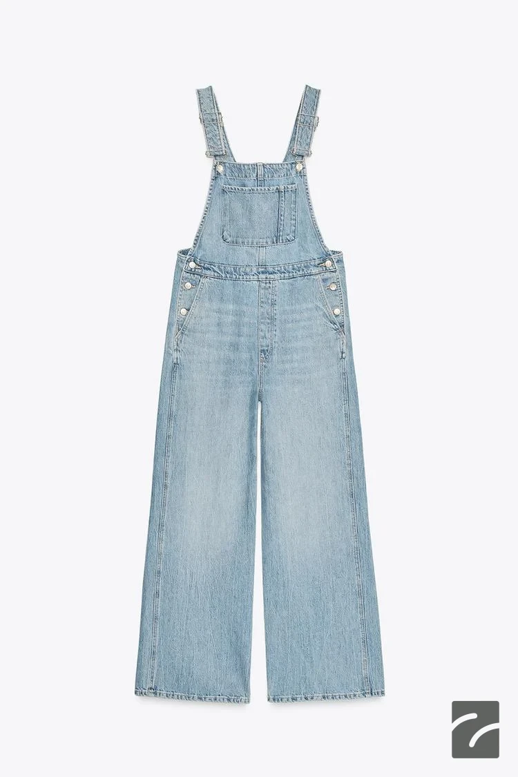 سالاپت یقه صاف با جیبهای کاربردی از برند زارا (زنانه)