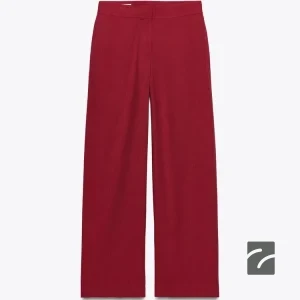 شلوار فاق بلند با جیب‌های کاربردی از برند زارا (زنانه)