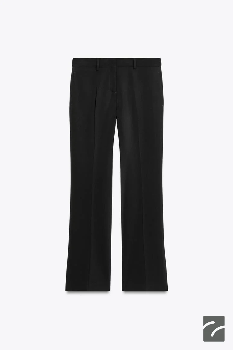 شلوار زنانه کمر متوسط با جیب مخفی از برند زارا (زنانه)