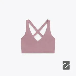 تاپ زنانه یقه V با بند متقاطع از برند زارا (زنانه)