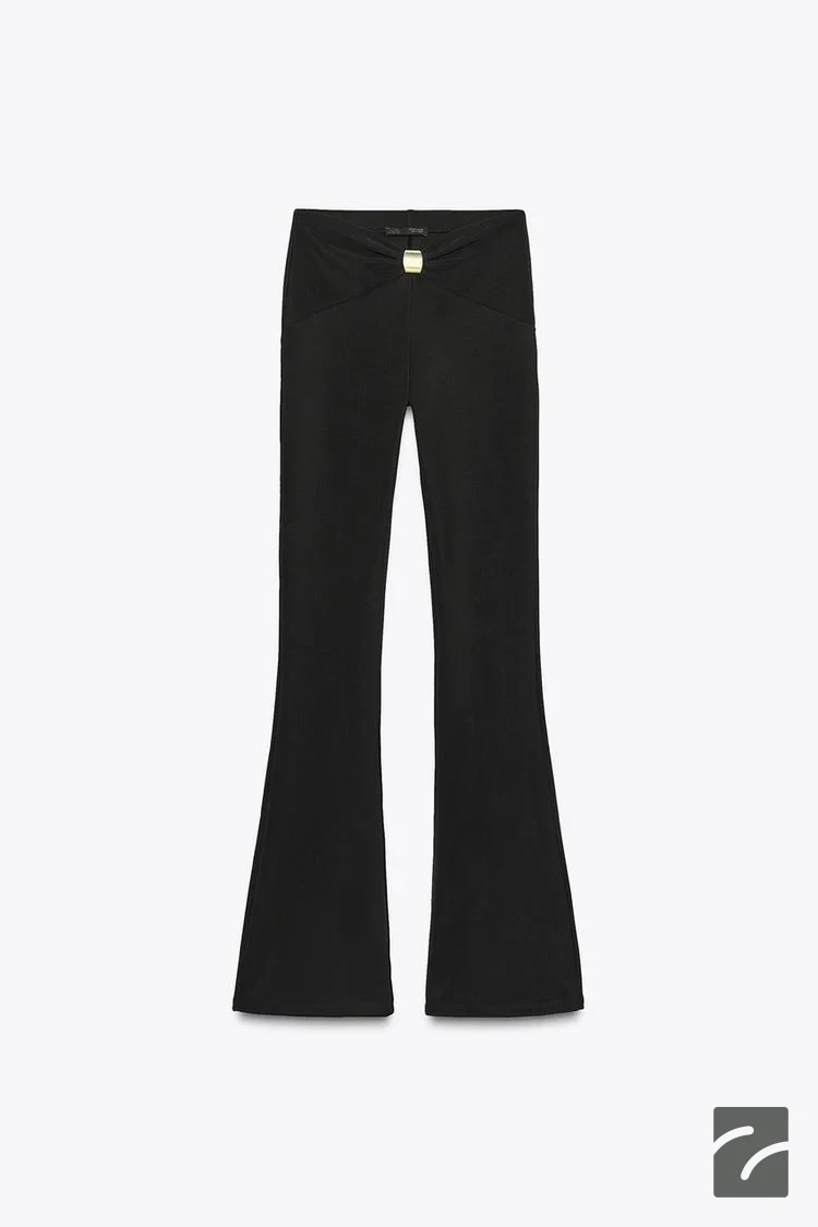 تایت کمر بلند با جزئیات فلزی از برند زارا (زنانه)