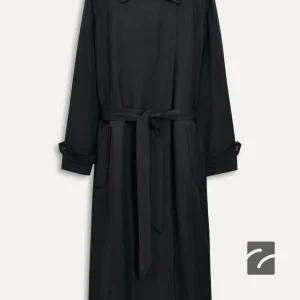 ترنچ‌کت اورسایز با یقه کلاهدار از برند زارا (زنانه)