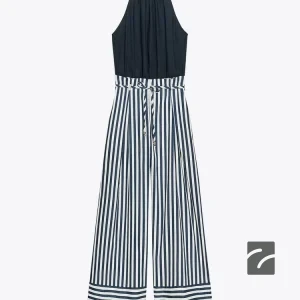 تولم کتان یقه هالتر با جیب جلو از برند زارا (زنانه)