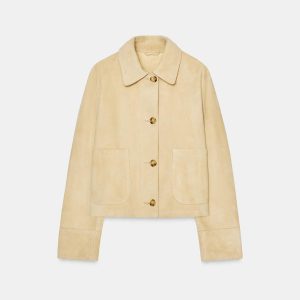 کت جیر زنانه با یقه و آستین بلند از برند زارا (زنانه)