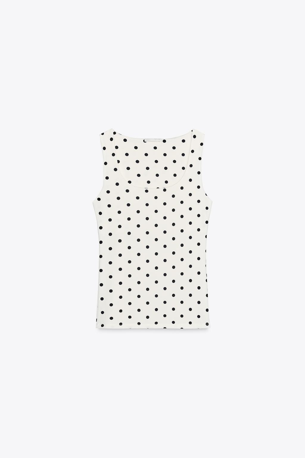 بلوز نیمهسنگین یقه دوچرخهای زنانه از برند زارا (زنانه)