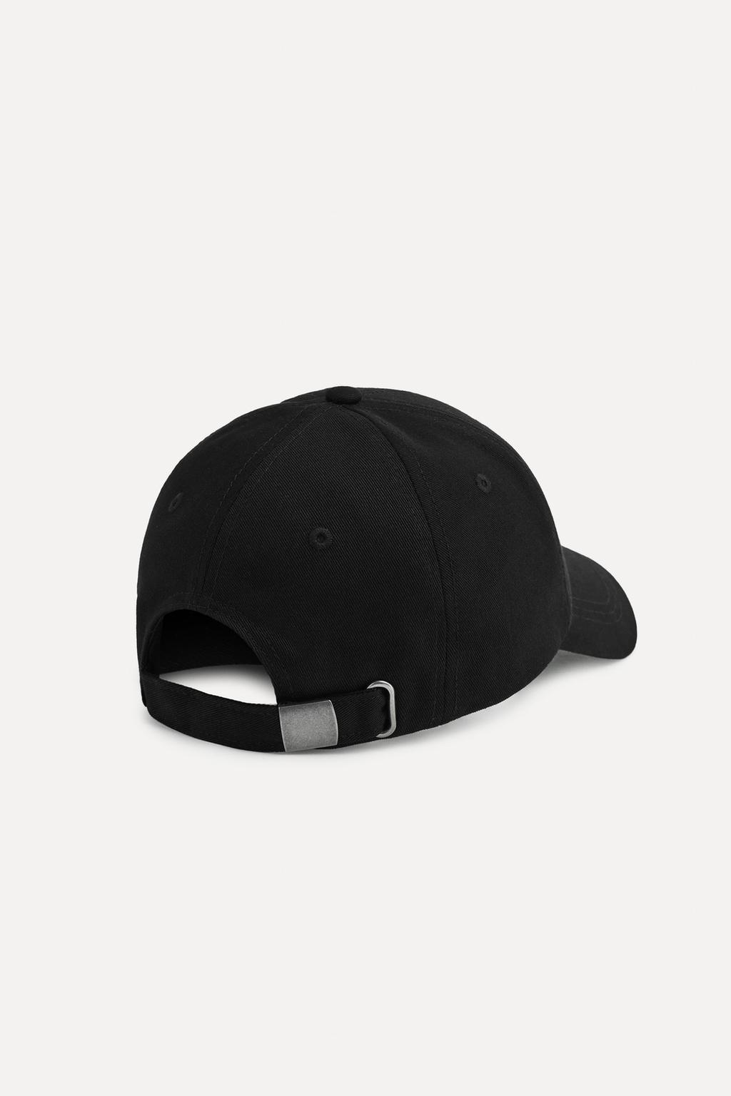 کلاه شاپرک پنبهای با لبه قابل تنظیم از برند زارا (زنانه)