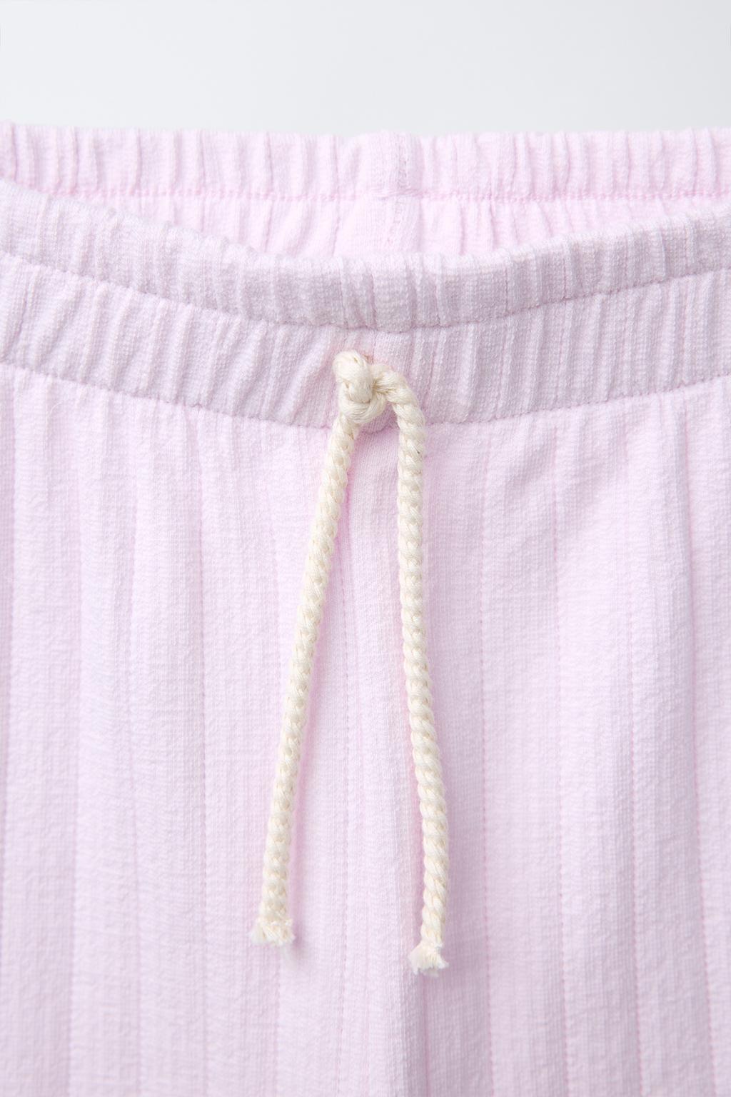 شلوار بلی کشی با گلدوزی فیسو از برند زارا (بچه گانه)