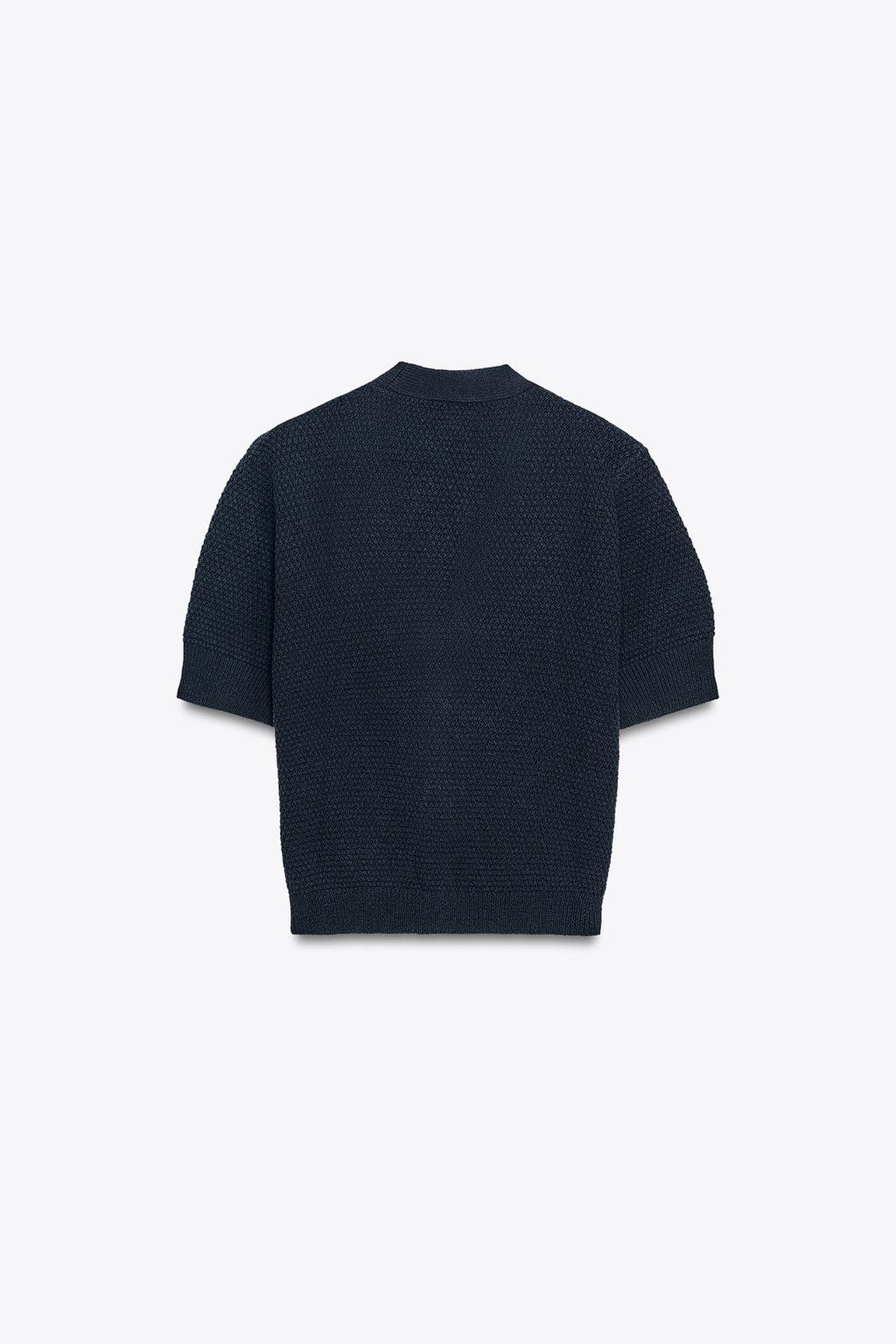 ژاکت بافتنی طرحدار دکمهدار YILDIZ ا از برند زارا (زنانه)