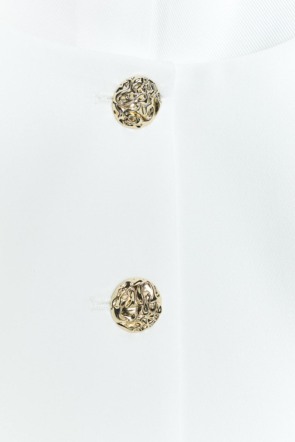 بلزر یقهدار پددار کوتاه با جیب از برند زارا (زنانه)